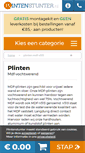 Mobile Screenshot of plintenstunter.nl